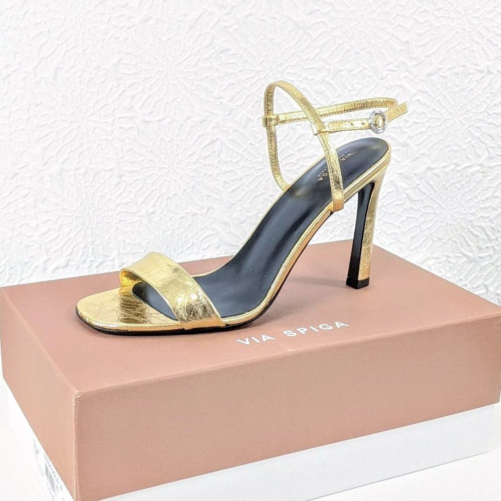 Via Spiga Ren Slingback Leather Sandal